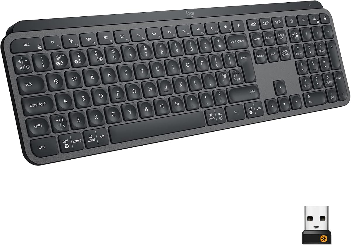 Logitech MX Keys Tastiera Wireless ITA QWERTY
