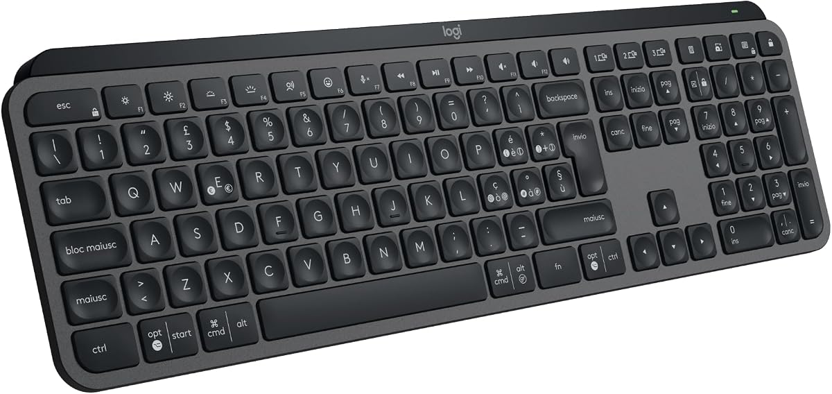 Logitech MX Keys S Tastiera Wireless ITA QWERTY